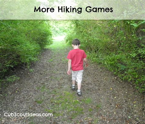 More Hiking Games | Cub Scout Ideas