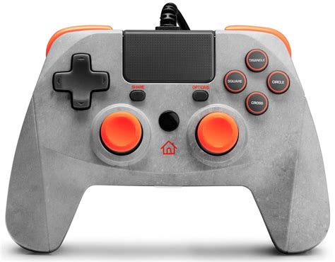 Snakebyte Gamepad S Grau Orange Kabelgebundener Controller