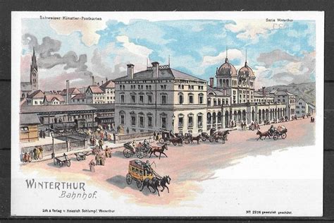 Zh Winterthur Bahnhof Litho Hch Schlumpf No Kaufen Auf Ricardo