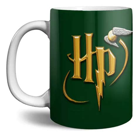 Taza Grande 15oz Slytherin Harry Potter Meses Sin Intereses