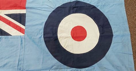 WW2 RAF Flag Dated 1942 - Sally Antiques