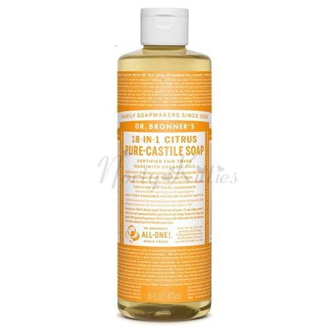 Dr Bronner S Citrus Orange Pure Castile Soap Ml Shopee Malaysia