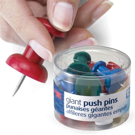 Giant Push Pins Tub Of 12 Tr Ofis Ve Kırtasiye