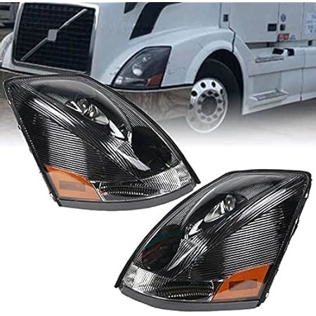 Amazon Epic Lighting Amxoe Replacement Black Bezel Headlights