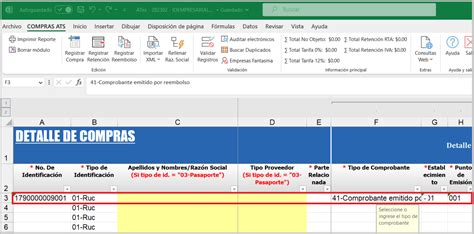 Registrar Reembolsos De Gastos TribuExcel