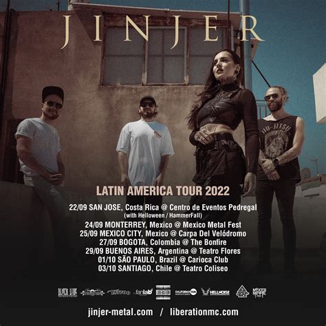 ANÚNCIO OFICIAL TURNÊ SURPRESA DO JINJER NA AMÉRICA LATINA EM SETEMBRO