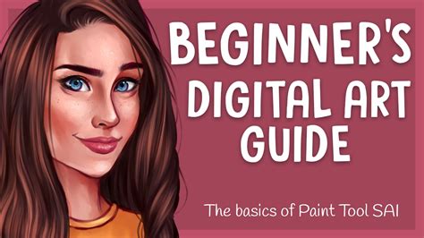 Beginners Digital Art Guide 1 Paint Tool Sai Basic Tools Jenna