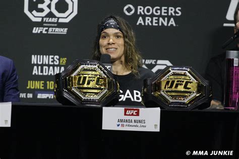 Amanda Nunes Ufc 289 Press Conference Faceoff 1 Mma Junkie