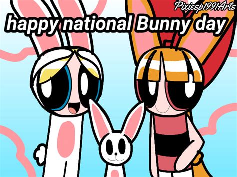 National Bunny Day 2023 By Pixiesp1991arts On Deviantart