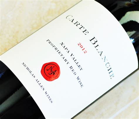 Carte Blanche Wines | Building On A Storied Legacy - The Fermented Fruit