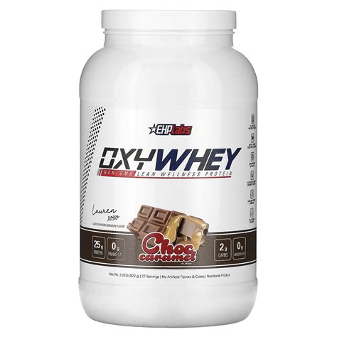 Ehplabs Oxywhey Lean Wellness Protein Choc Caramel 203 Lb 922 G