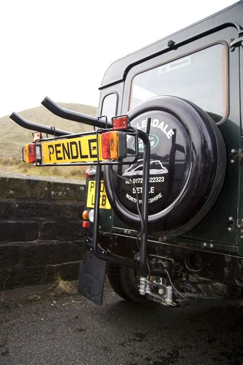 Pendle Behind The Ball 4 Bike Landrover Bike Rack 2015