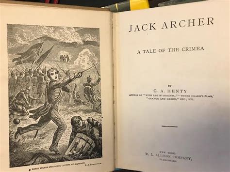 Jack Archer A Tale Of The Crimea By Henty G A Good Pictorial