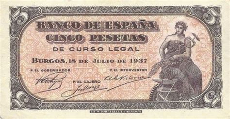 Pesetas Pick Billetes Antiguos