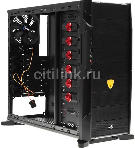 Корпус ATX Aerocool Vs-9, черный - купить в Ситилинк | 576628