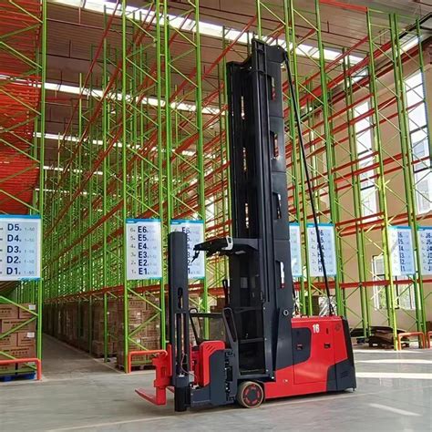 Ton V Full Ac Motor Way Man Up Electric Reach Lift Truck