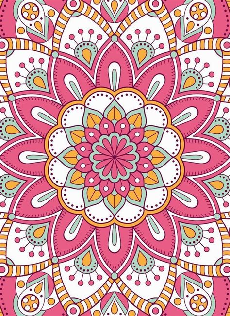 Arte Digital Fant Stica Mandala Art Papel De Parede De Arte