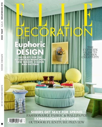 ELLE Decoration Magazine April 2024 Mags Direct