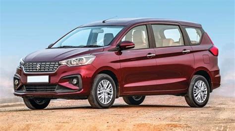 Prior To Launch Maruti Suzuki Ertiga Facelift Mpv Spied Testing