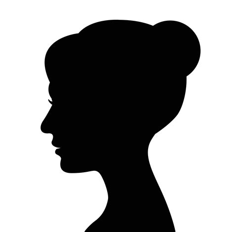 Female Side Head Silhouette