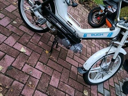 Puch Puch Maxi S Used The Parking Motorcycles