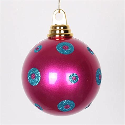 Polka Dot Christmas Ornaments