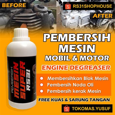 Jual Pembersih Blok Mesin Cairan Penghilang Kerak Karat Mesin Motor