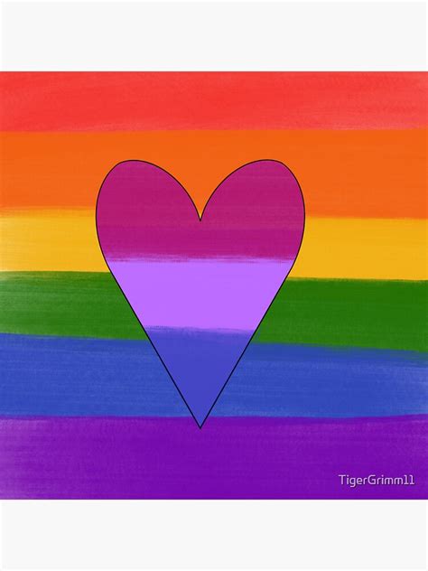 Bi Pride Flag Sticker For Sale By Tigergrimm11 Redbubble