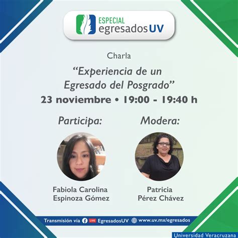 Especial Egresados Uv Fac De Ciencias Biol Gicas Y Agropecuarias