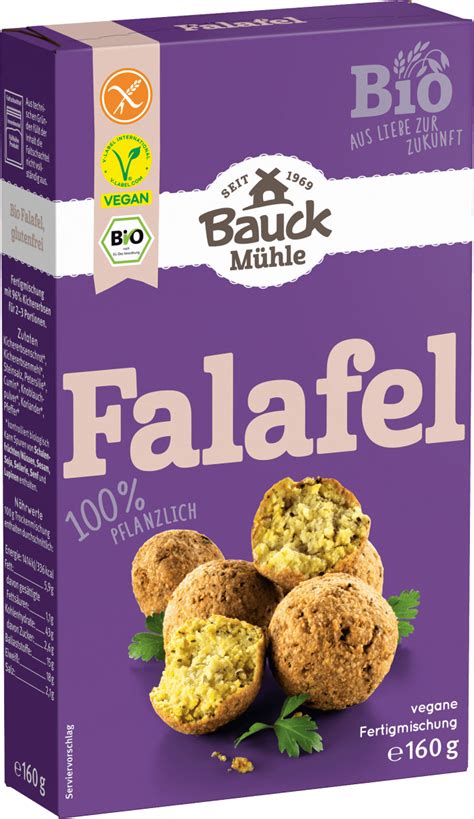 Bauck M Hle Backmischung Falafel Vegan G Dauerhaft G Nstig Online