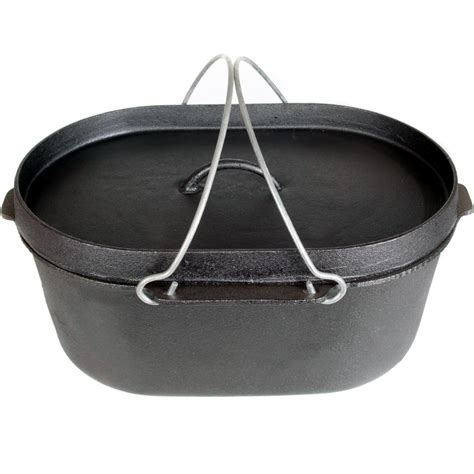 Oval Casserole Camp Pot Cajun Classic Cookware