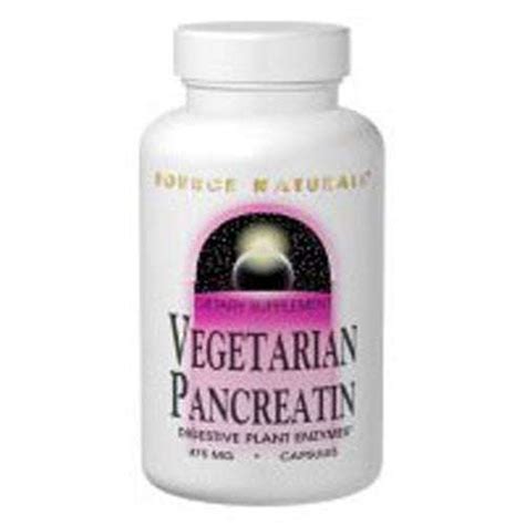 Vegetarian Pancreatin 60 Caps By Source Naturals Bishops Market