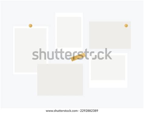 Mood Board Template Design 375 Stock Vector (Royalty Free) 2292882389 ...