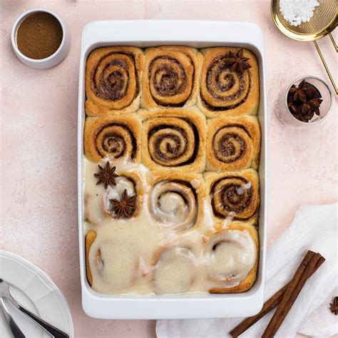 Vegan Chai Spiced Cinnamon Rolls Home Baked Bliss