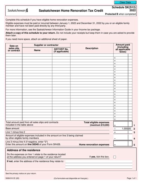 Form 5008 S12 Schedule Sk S12 2022 Fill Out Sign Online And Download Fillable Pdf Canada