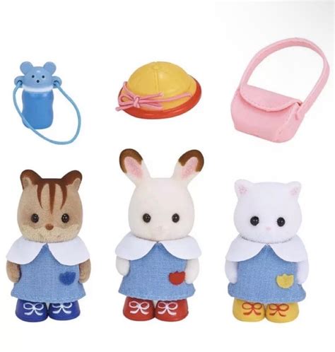 Sylvanian Families Calico Critters Nursery Friends Set Hobbies And Toys