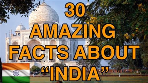 India Facts 30 Amazing Facts About India YouTube