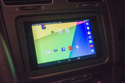 A Diy Dashboard Modification Using An Android Tablet Pics