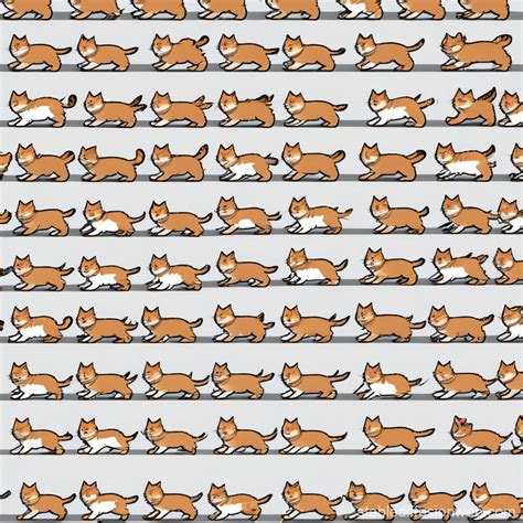 Running Cat Sprite Sheets 32 X 32 Pixels Prompts Stable Diffusion Online