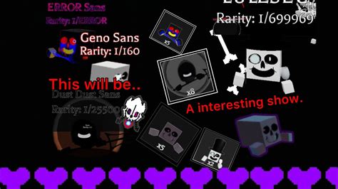 Error Dustdust Void Sans Lulzsec Showcase Idkrng Outdated