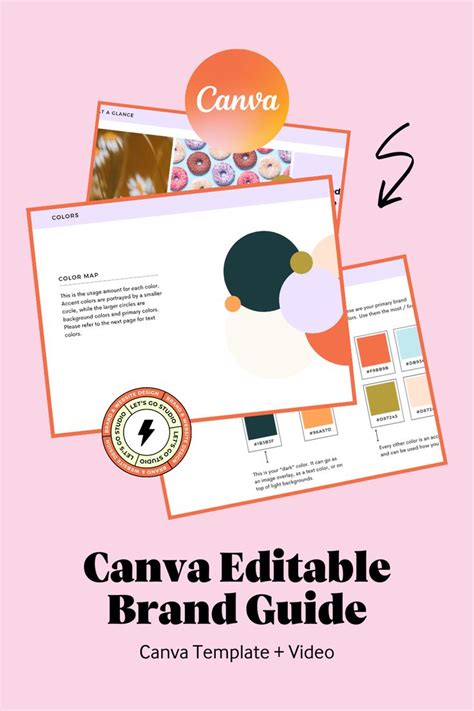 The Bold Canva Brand Guide A Canva Editable Identity Guide Bold