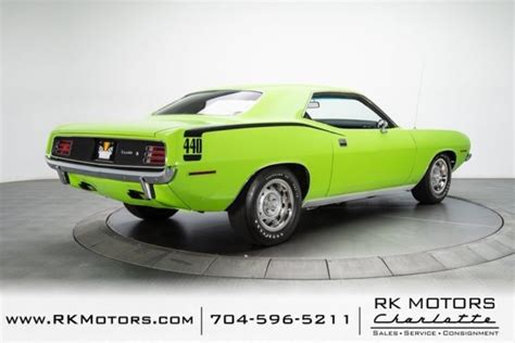 1970 Plymouth Barracuda 440 Shaker Limelight Hardtop 440ci Six Pack V8