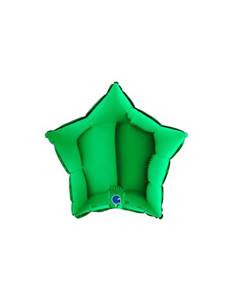 Pallone Mylar Stella Verde Cm L Officina