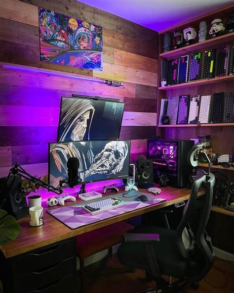 Awesome Gaming Setup What A Clever Idea 💖 In 2022 Battlestation Computer Setup Setup