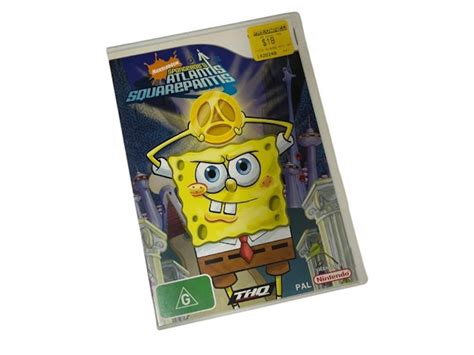 Spongebob S Atlantis Squarepantis Nintendo Wii 016700146351 Cash Converters