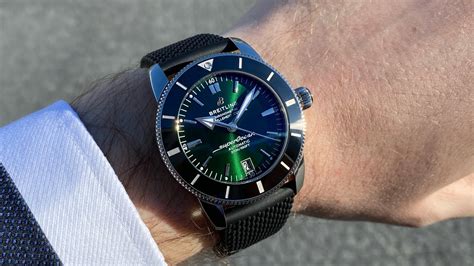 Breitling Superocean Heritage B Green Mm Youtube