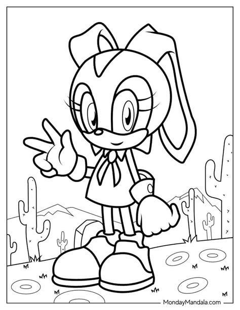 72 Sonic Coloring Pages Free Pdf Printables Coloring Pages Color