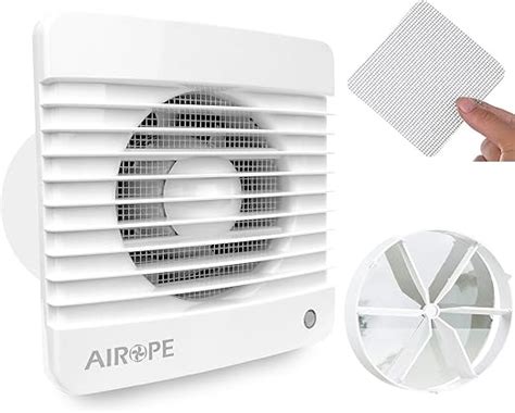 Airope Mm Ventilateur Extracteur D Air Avec Clapet Anti Retour