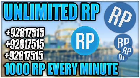 NO REQUIREMENTS SOLO UNLIMITED RP METHOD IN GTA 5 ONLINE RANK UP