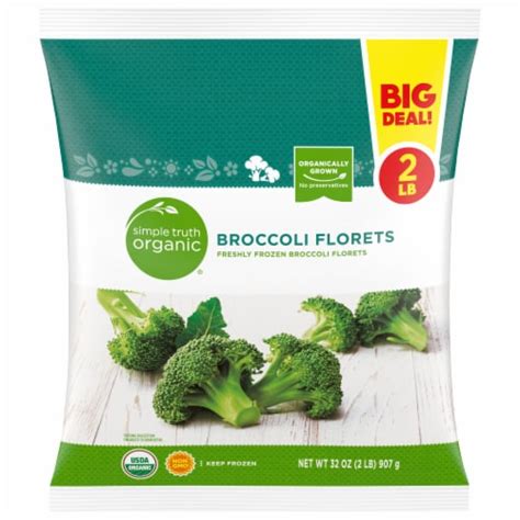 Simple Truth Organic Frozen Broccoli Florets BIG DEAL 32 Oz Fred Meyer